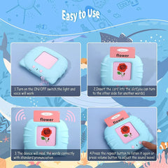 Talking Flash Card - Educational Game Set for Preschool Kids