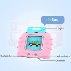 Talking Flash Card - Educational Game Set for Preschool Kids
