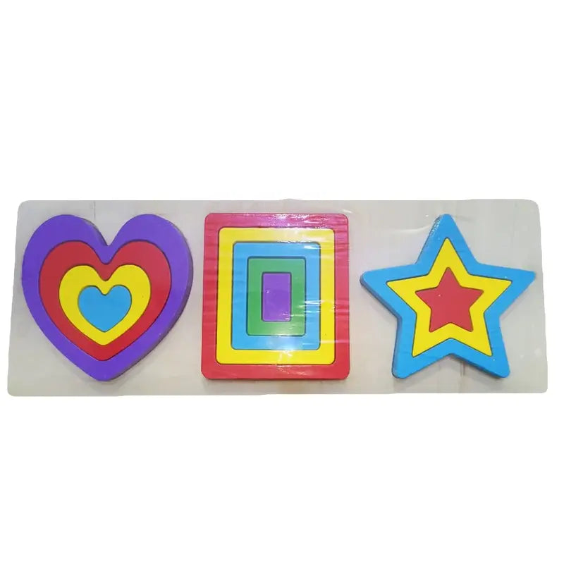 Wooden Colorful Stacking Blocks for Growing Minds